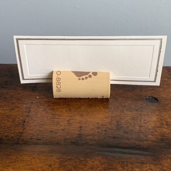 24 Handmade Cork Placecard Holders for Wedding Dinner Party Place Card Set Lot - Picture 6 of 9